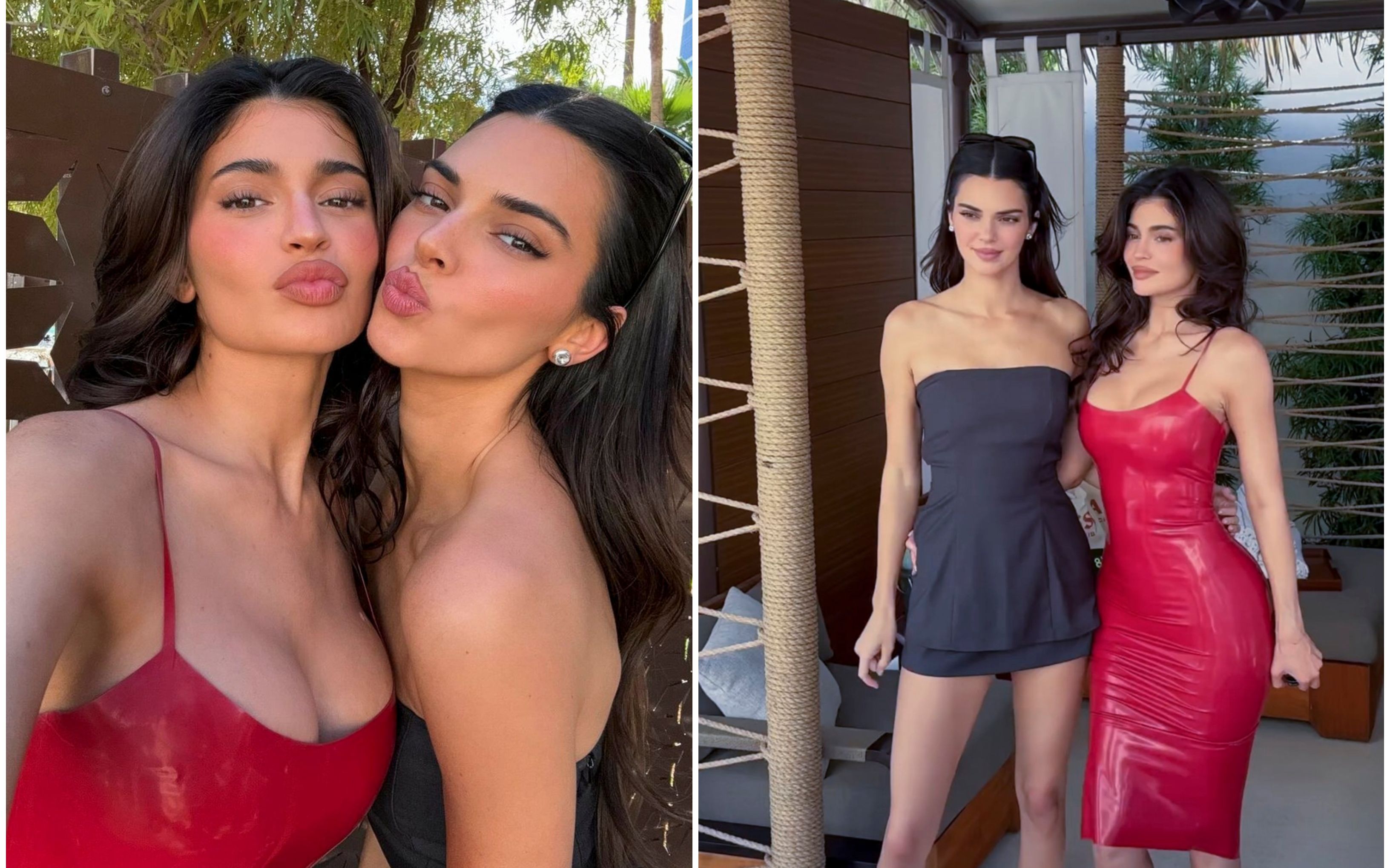 Cele mai dorite surori din lume, irezistibile &icirc;n Las Vegas! Kylie Jenner a elipsat-o pe Kendall &icirc;n cea mai mulată rochie posibilă